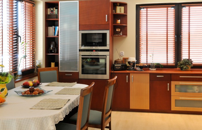 Żaluzje Drewniane 50mm Retro