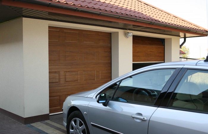 Brama Garażowa - Segmentowa Kaseton 2